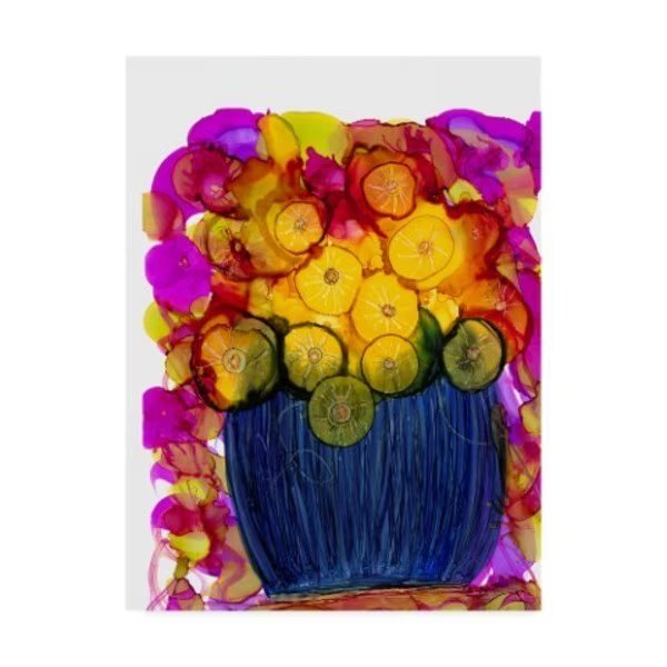 Cheryl Baynes 'Venetian Golds Ii' Canvas Art, 14x19, Trademark Fine Art, Mfr#: WAG00744-C1419GG